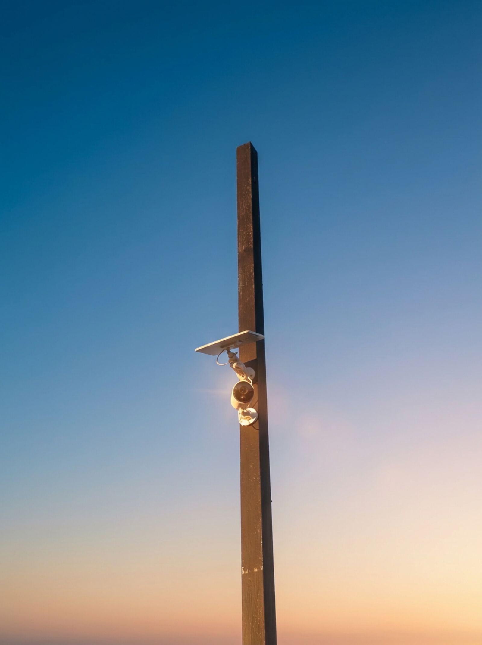 Cámara solar 4G instalada en fundo del sur de Chile