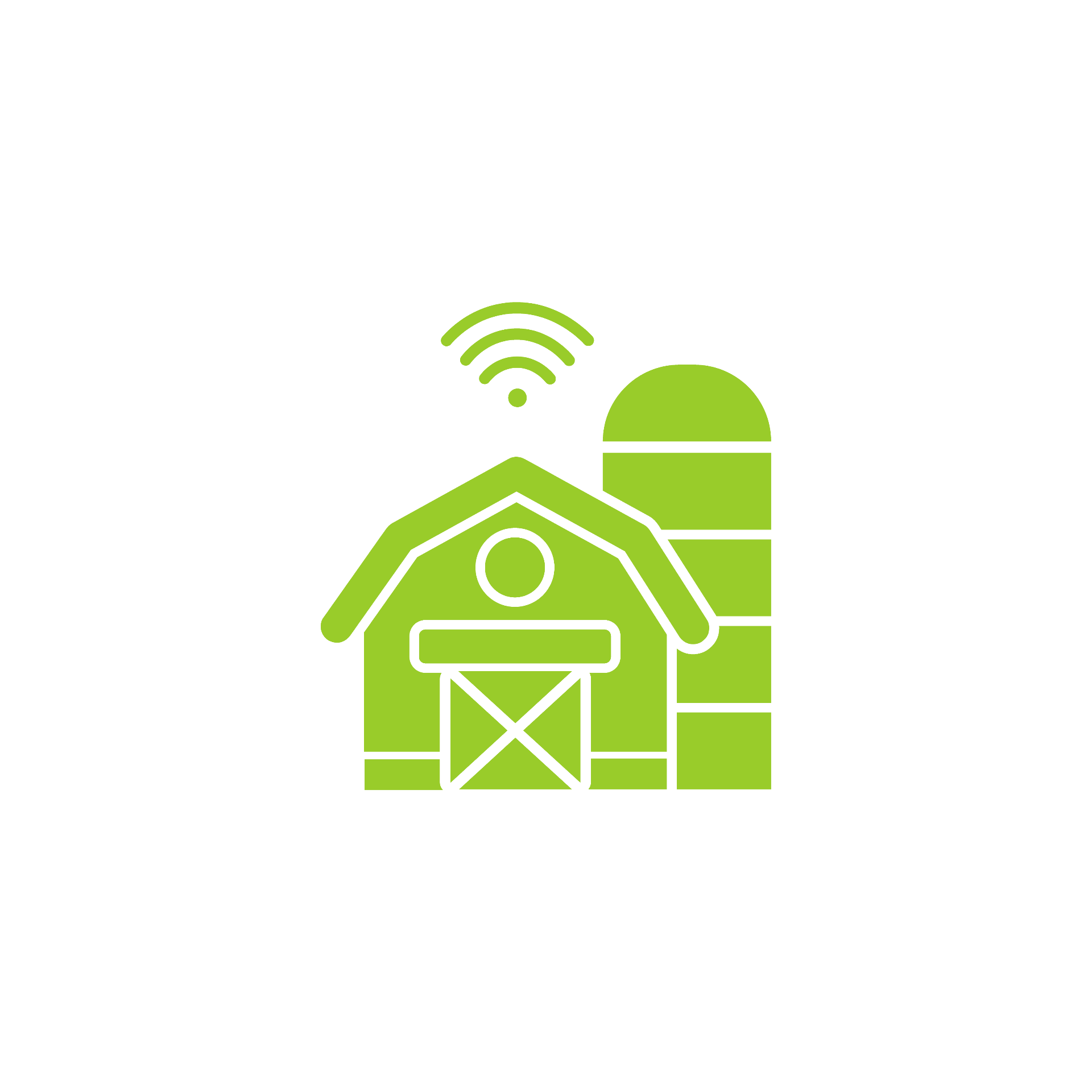 Ícono conectividad para fundos agrícolas